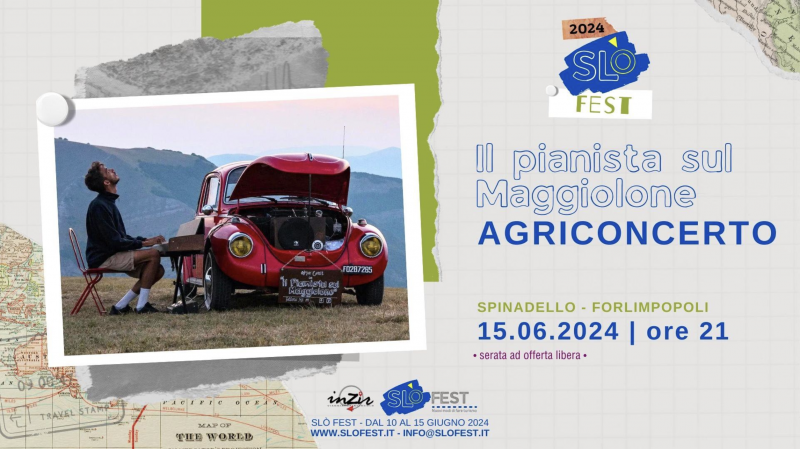 Il Pianista sul Maggiolone - AgriConcerto